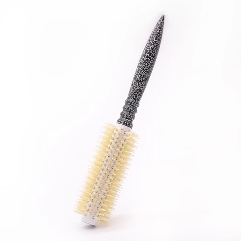 แปรงกลมไดร์ผม ด้ามลายกระ Rossan 1007 สำหรับไดร์ผม ทนความร้อนได้ดี  แข็งแรง ทนทาน จับถนัด - รูปที่ 5