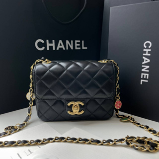 🔥ผ่อนได้🔥Chanel MiniClassic 2023 Size 17 cm งาน Original อุปกรณ์ : Full Box Set