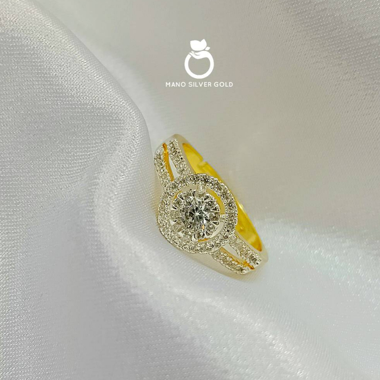 แหวน 0625 ฟรีไซส์ หนัก 1 สลึง แหวนทองเคลือบแก้ว ทองสวย แหวนทอง แหวนทองชุบ แหวนทองสวย