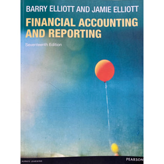 9781292080505 FINANCIAL ACCOUNTING AND REPORTING(ELLIOTT, B.)