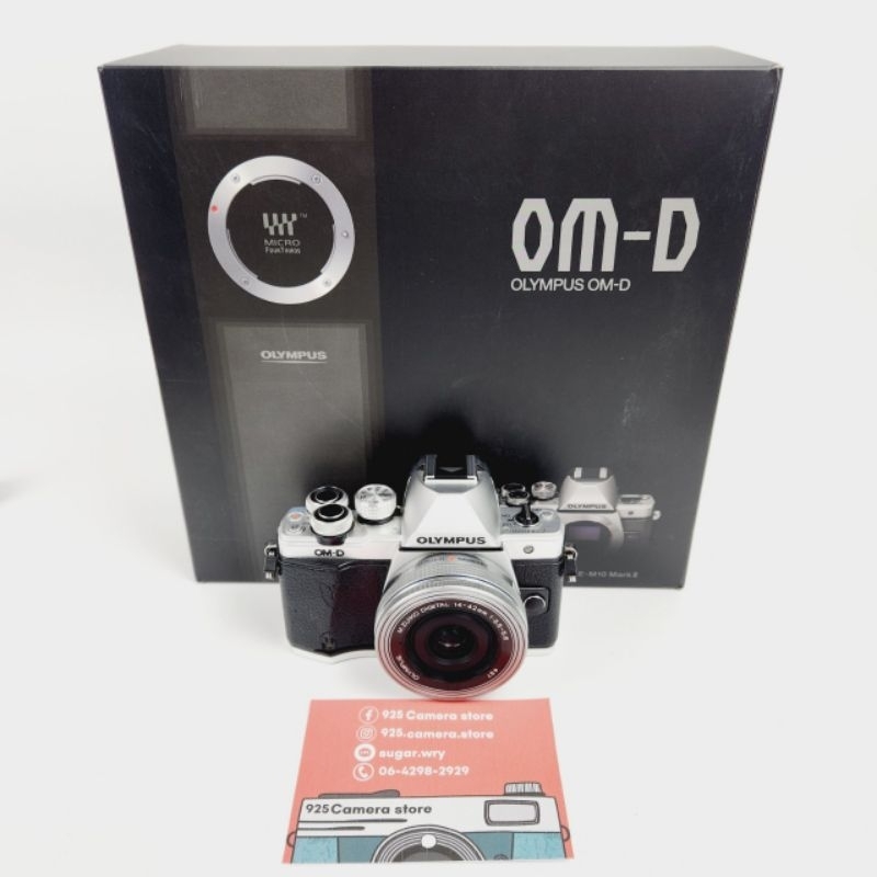 OLYMPUS EM10 Mark II ยางด้านหน้ามีรอยแตก