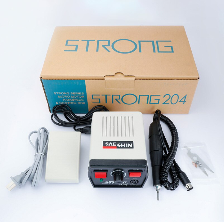STRONG204 เครื่องเจียร ระบบทุ่นหิน (ไม่แถมดอกเจียร์) แกนขนาด 2.35 mm