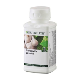 Garlic With Licorice NUTRILITE (150 Tab) กระเทียมอัดเม็ด