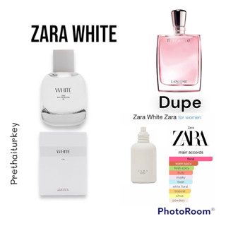 น้ำหอมzara น้ำหอมซาร่า zara white ขนาด90 ml แท้จากshop