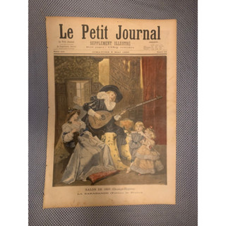 หนังสือพิมพ์ Le petit journal ปี 1895