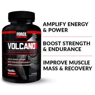 Force Factor VolcaNO - Pre Workout Nitric Oxide Booster