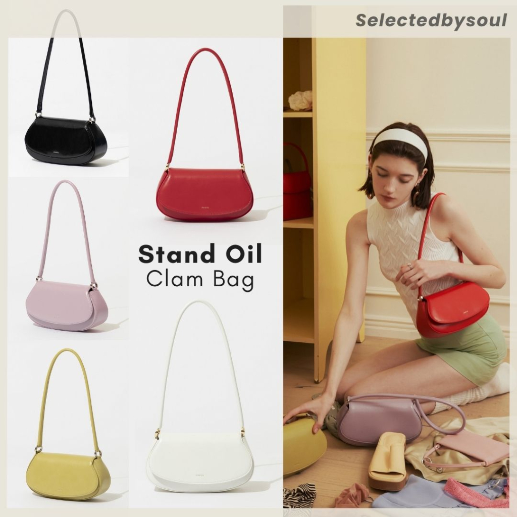 [พร้อมส่ง] Stand Oil รุ่น Clam Bag ของแท้100% ✨ กระเป๋า Stand Oil นำเข้า ✈️