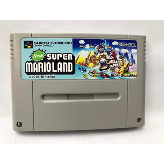 ตลับ SFC New Super Mario Land  ตลับ นิว ซุปเปอร์มาริโอ้แลนด์ (ตลับ SFC Repro)