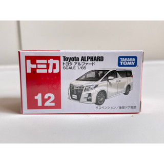 Tomica Takara Tomy No.12 Toyota Alphard โทมิก้า โทมี่ รถเหล็ก รถของเล่น