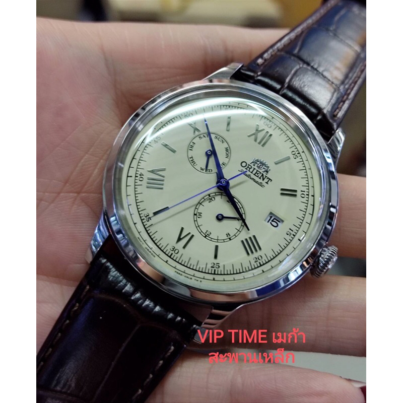 นาฬิกาข้อมือผู้ชาย Orient BAMBINO Automatic vintage Watch รุ่น RA-AK0702Y