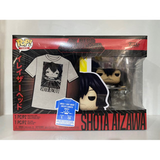 Funko Pop Shota Aizawa Boxset พร้อมเสื้อยืด Size S My Hero Academia