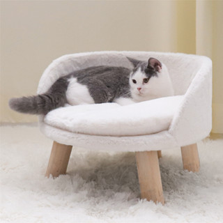 BINGOPAW ที่นอนแมว เบาะแมว โซฟาแมว เก้าอี้แมว โซฟาสัตว์เลี้ยง Pet Sofa Bed Dog Cat Couch Removable Soft Cushion Chair