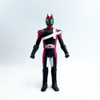 Bandai Decade Ver.2 Mini Soft Vinyl Hero Kamen Rider Hero Series Sofubi โมเดล ซอฟ มดแดง ไวนิล 4.5 นิ้ว มือ2