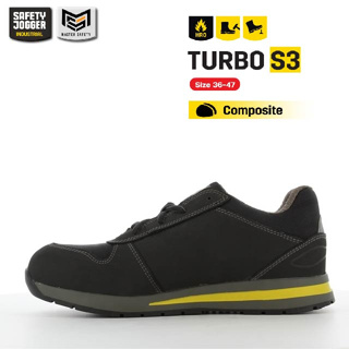 [รับประกัน 3 เดือน] Safety Jogger รุ่น TURBO S3 รองเท้าเซฟตี้หุ้มส้น หัวคอมโพสิท พื้นกันทะลุ พื้นความร้อนสูง