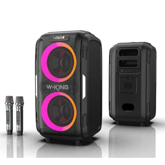ลำโพง Bluetooth W-king T9S - T9 -T9 PRO ลำโพงบลูทูธ LED กำลังขับ 25W เบสแน่น