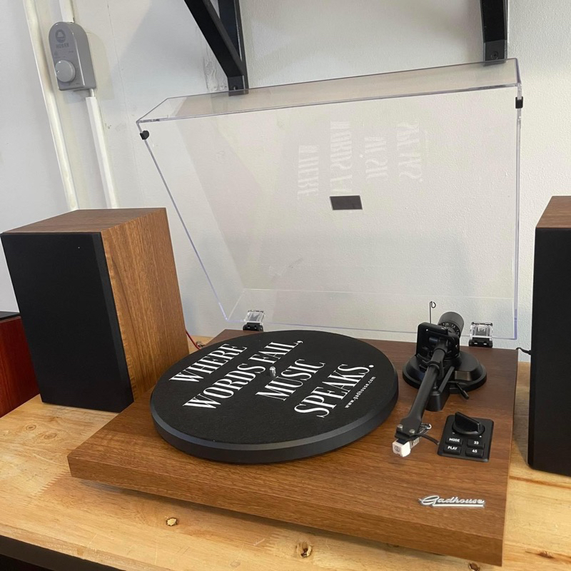 เครื่องเล่นแผ่นเสียง Gadhouse HENRY Hi-fi Turntable พร้อมลำโพง มือหนึ่ง รับประกันศูนย์ 1ปี