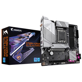 MAINBOARD (เมนบอร์ด) GIGABYTE B760M AORUS ELITE AX DDR4 (SOCKET LGA 1700) (MICRO-ATX)