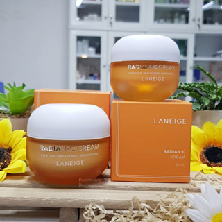 ราคาต่อ 1ชิ้น Laneige Radian-C Cream 30ml &amp; 50ml ครีมลดเลือนจุดด่างดำ