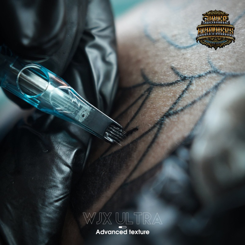 WJX ULTRA Tattoo Professional Cartridges ลงเงา ลงสี โค้ง RM 1 กล่อง 10 ชิ้น คุณภาพเยี่ยม