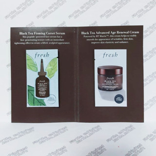 Fresh Skin Renewal Duo (Black Tea Firming Corset Serum 2ml +  Advanced Age Renewal Cream 2ml)