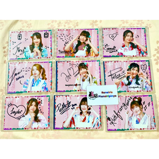 (Act F) SR ลายเซ็น รูปงานมัตสึริ 2023 จากบูธ tamako bnk48 official