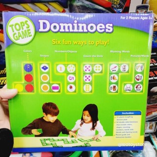 เกมส์โดมิโน่ต่อภาพ คำศัพพ์ Domino Family Board Games