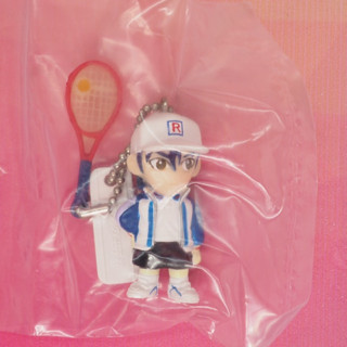 Prince of Tennis Mascot Keychain -Ryoma Echizen +racket