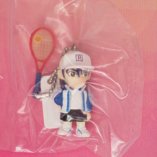 Prince of Tennis Mascot Keychain -Ryoma Echizen +racket