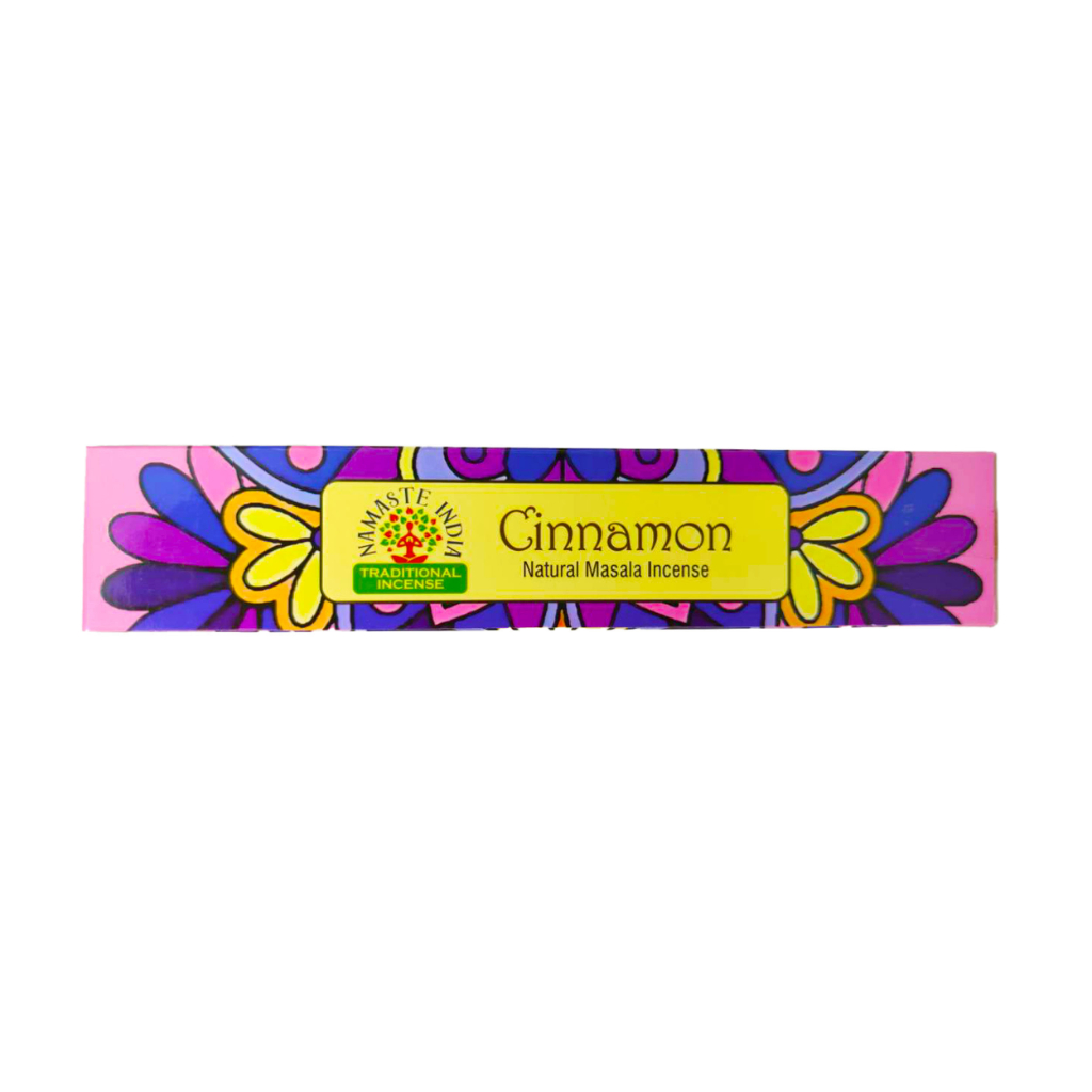Natural Efe | Indian incense sticks - NAMASTE Cinnamon | ธูปหอม ซีนามอน 15g