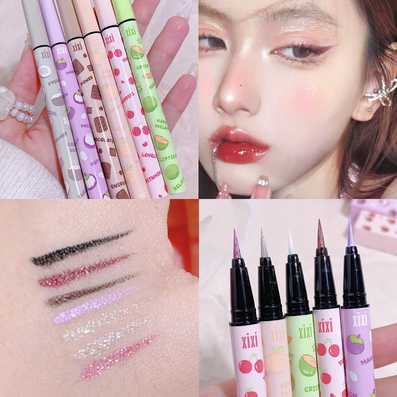 พร้อมส่ง อายไลเนอร์ อายไลน์เนอร์สีขาว มีหลายสี กันน้ำ สีชัด