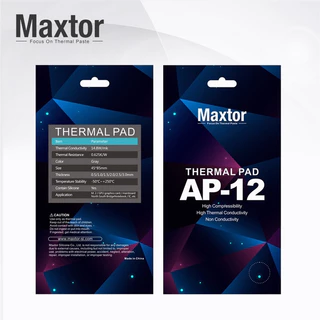 [maxtor Official] Maxtor Thermal Pad AP-12 14.8W/m-k CPU Thermal Pad for laptop ps4 ssd