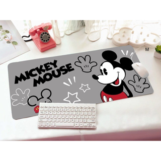 MICKEY  1F แผ่นรอง คีย์บอร์ด รองคีย์บอร์ด keyboard ลาย MICKEY MOUSE 1F  ขนาด 30 x 70 cm แผ่นหนานุ่ม มียางกันลื่น MNN