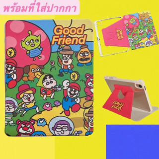 ใช้กับ เคสไอแพด เคสiPad เครยอนชินจังการ์ตูน Cute 2022ipad10.2 gen7 gen9 iPad gen8 เคสไอแพด Gen6 Air5 Air4,10.9,Air3 Case