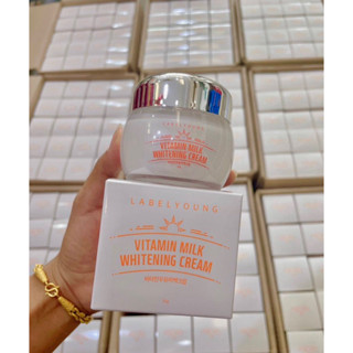 Labelyoung Vitamin Milk Whitening Cream 55g ครีมหน้าสด