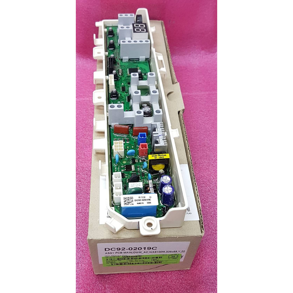 อะไหล่แท้ศูนย์/ บอร์ดเครื่องซักผ้าซัมซุง/ ASSY PCB MAIN;OWM_AC,WA5100M,328X59,Y,22/SAMSUNG/DC92-0201