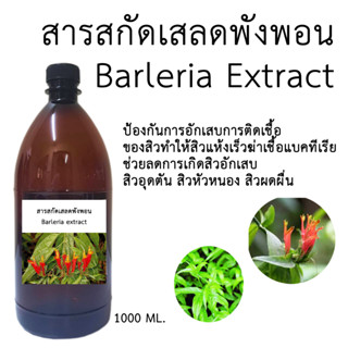 สารสกัดเสลดพังพอน Barleria extract  1000 ML.