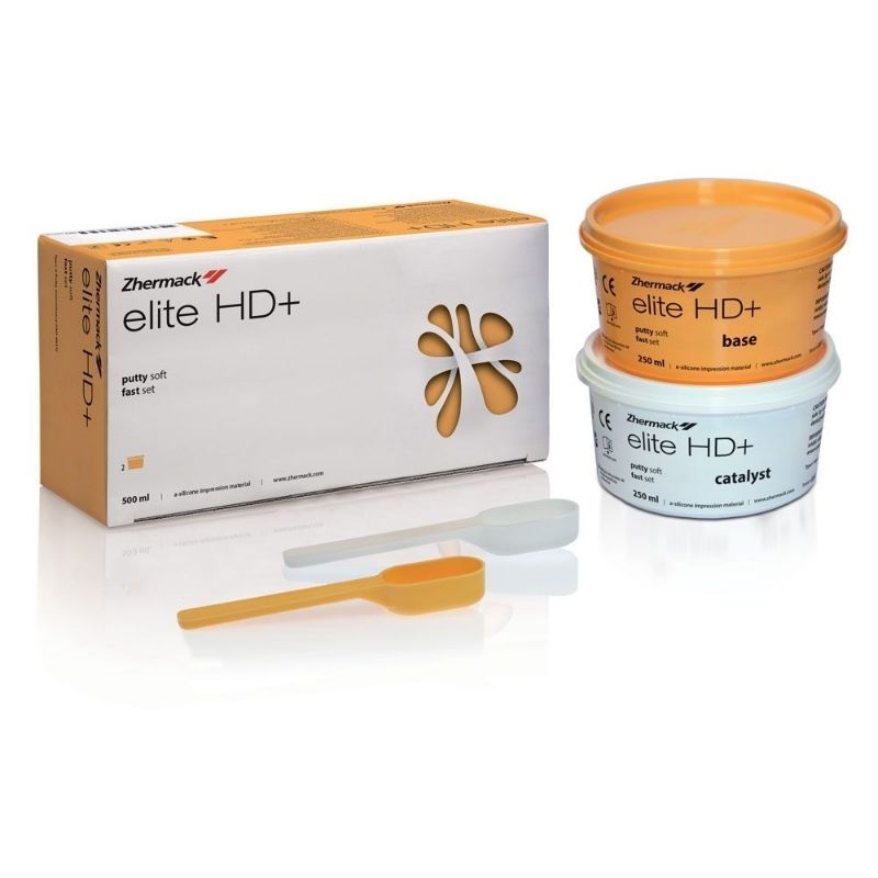 putty silicone fast set zhermack dental