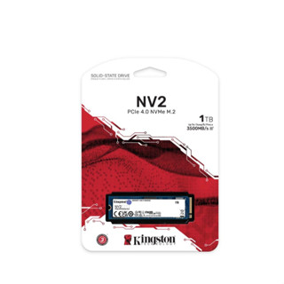 SSD Kingston 1TB NV2 M.2 2280 PCIe 4.0 x4 NVMe (รับประกัน3ปี)