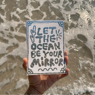 POSTCARD | Let The Ocean be Your Mirror 🪞