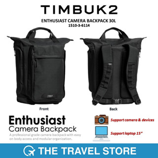 TIMBUK2 Enthusiast Camera Backpack - Jet Black (1510-3-6114) กระเป๋ากล้อง กระเป๋าใส่กล่อง กระเป๋าคอมพิวเตอร์