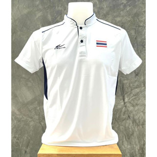 เสื้อคอจีนEEPRO  พร้อมแฟร็กอกธงชาติ