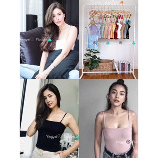 สายเดี่ยวผ้าไหมพรมร่องสาวอวบ XL-3XL (Plussize) ไหมพรมร่อง สายเดี่ยวสาวอวบ สายเดี่ยวไซส์ใหญ่ สายเดี่ยวคนอ้วน พลัสไซส์