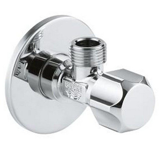 GROHE ANGLE VALVE สต๊อปวาวล์ขนาด 1/2" ABS (BLISTER PACK) 22032000 สต๊อปวาล์ว 1 ทาง ครึ่งนิ้ว เคลือบโครเมียม ไม่เป็นสนิม