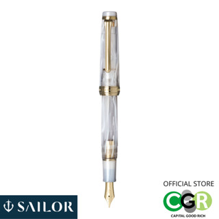 ปากกาหมึกซึม SAILOR Veilio Pearl White Fountain Pen#11-5045-210 (F)