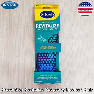 Dr.Scholls® Prevention Revitalize Recovery Insoles 1 Pair แผ่นรอง รองเท้า  ลดแรงกระแทก ลดความเมื่อยล้าของเท้า