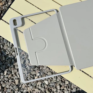 เคสไอเเพด 360°rotation พร้อมถาดใส่ปากกา for Air4/Air5 6 7 Air3 pro12.9 gen7/gen8/gen9 10.2 Pro11 mini4567 gen10 gen11