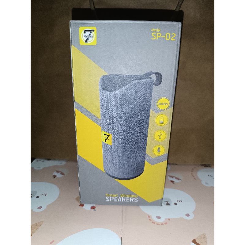 ‼️ของใหม่‼️ลำโพงบลูทูธ สีดำเหลือง Degrees Model SP-02 / Smart Wireless Speakers