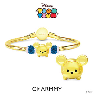 CHARMMY Disney Tsum Tsum Mickey Charm ชาร์มมิกกี้ เมาส์ ทองคำแท้ 99.9% ลิขสิทธิ์ Disney (มีใบรับประกัน)