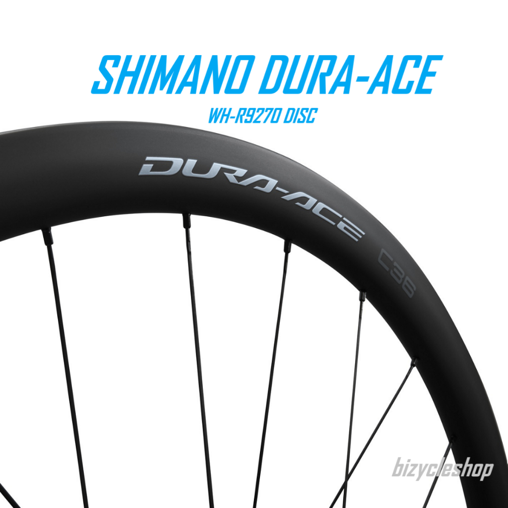 SHIMANO DURA-ACE WH-R9270 C36 Tubeless Disc Brake Wheel ล้อเสือหมอบ