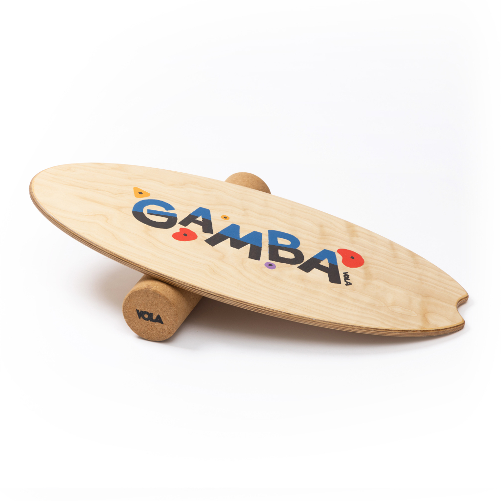 VOLA Balance Board (Gamba) : Improve balance and coordination, portable fitness accessory for home or gym